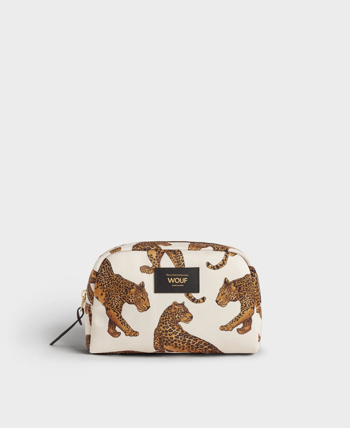 Leopard Toiletry Bag-Büyük Makyaj Çantası