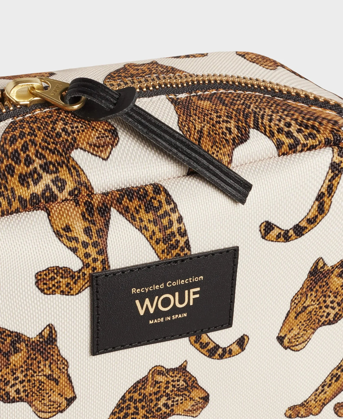 Leopard Toiletry Bag-Büyük Makyaj Çantası