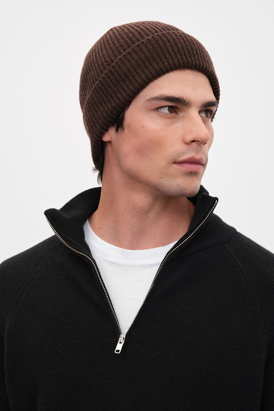İnce Ribanalı Unisex Merino Bere
