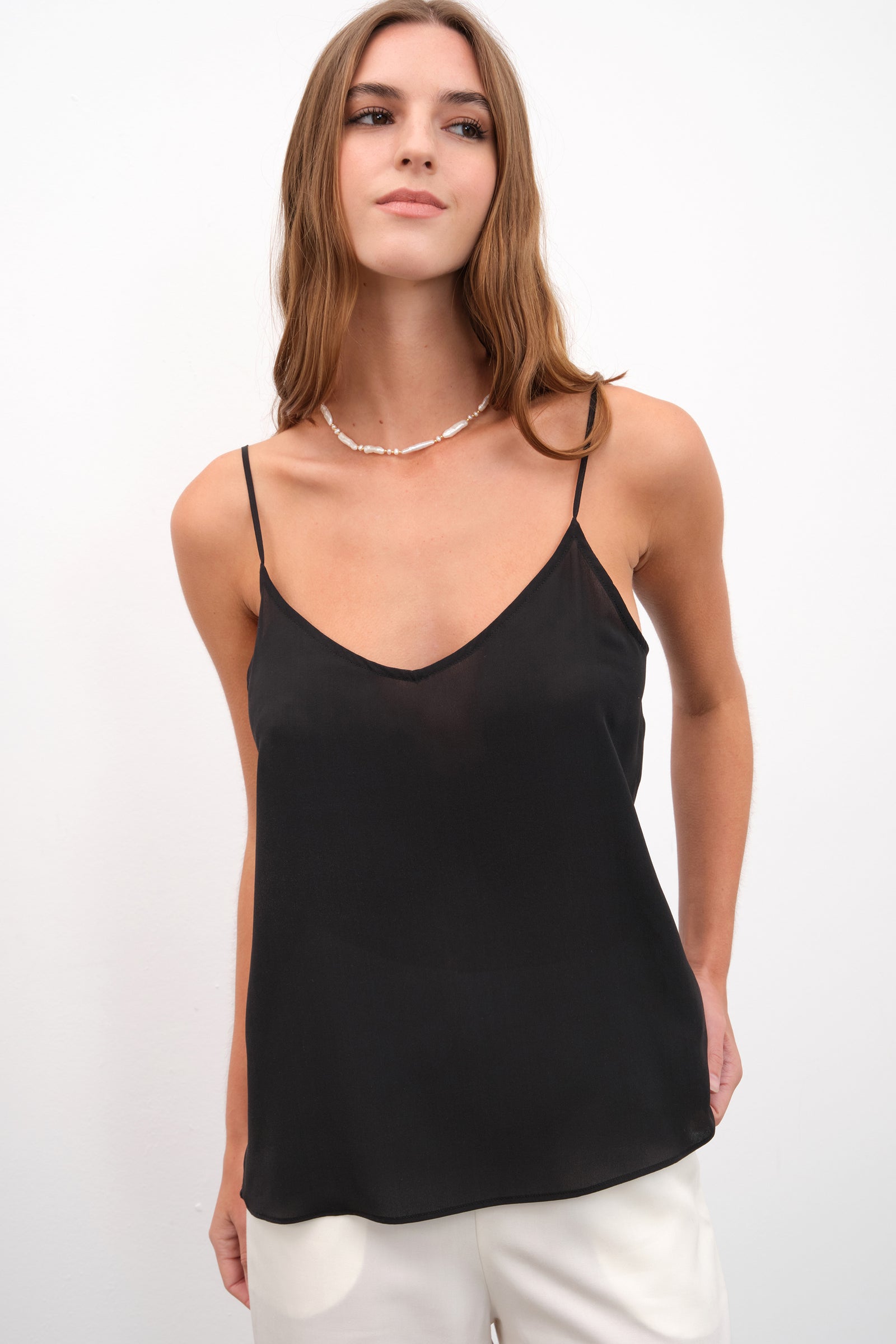 İpek Krep Şifon Atlet