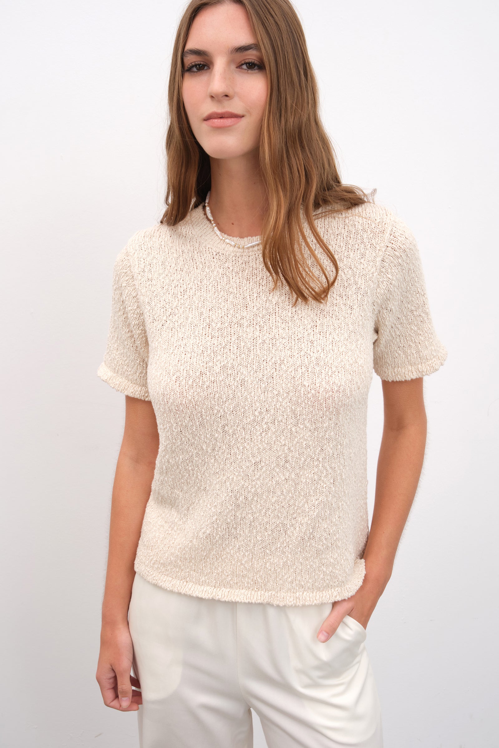 İtalyan Organik Cotton Triko T-shirt