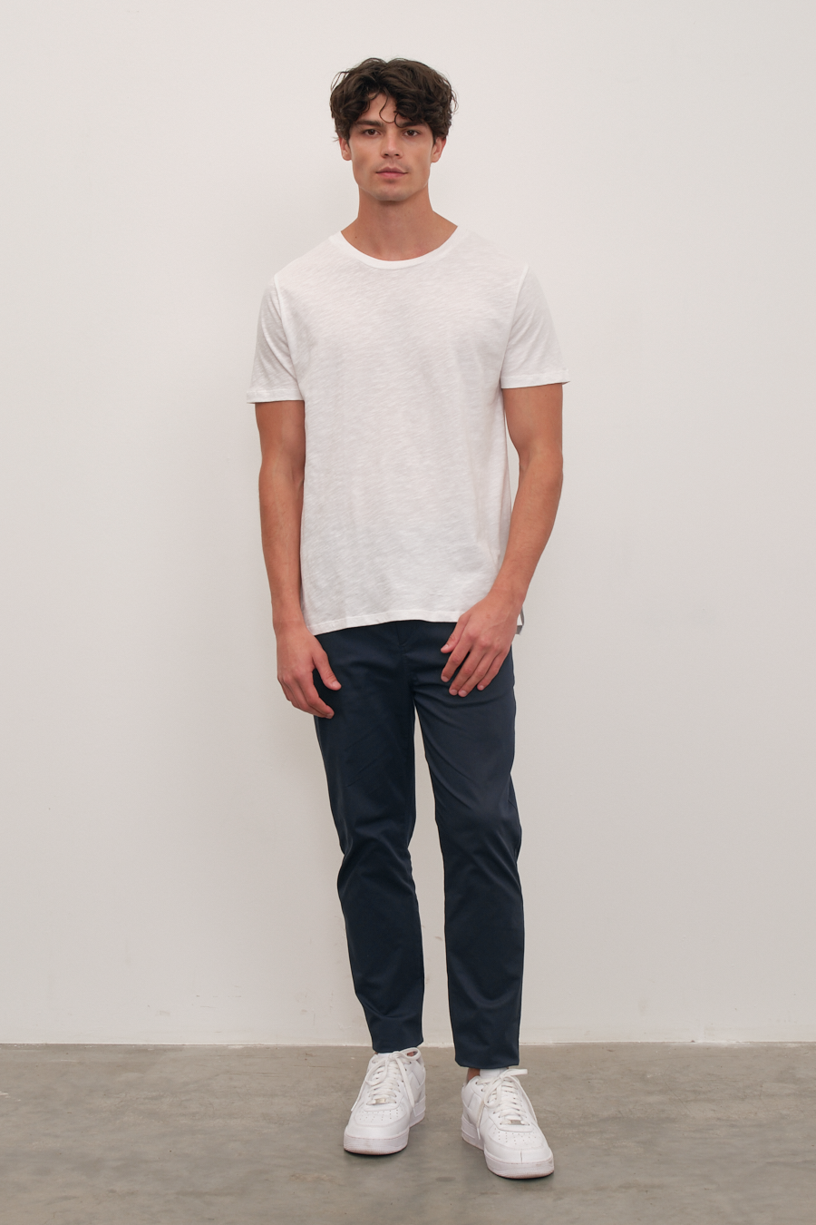 Pull-On Cotton Chino Pantolon