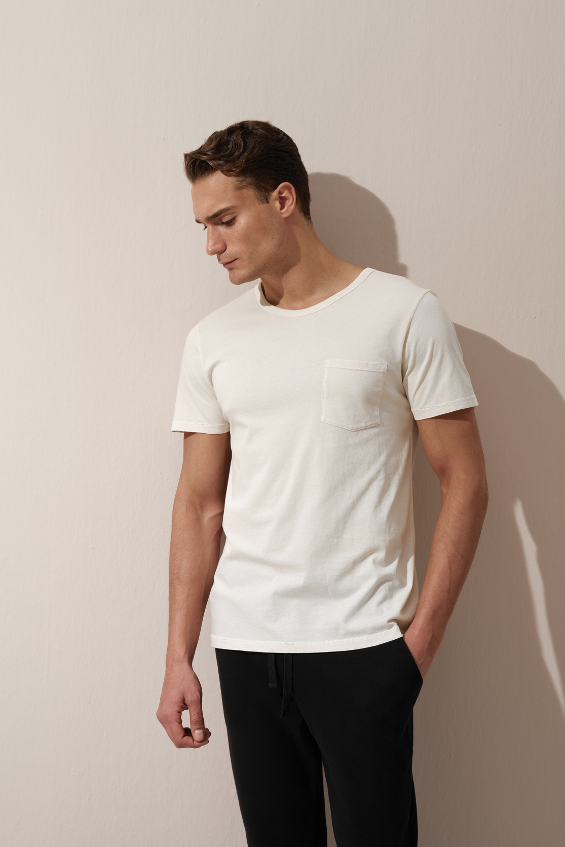 Cepli Garment-Dyed Cotton T-shirt