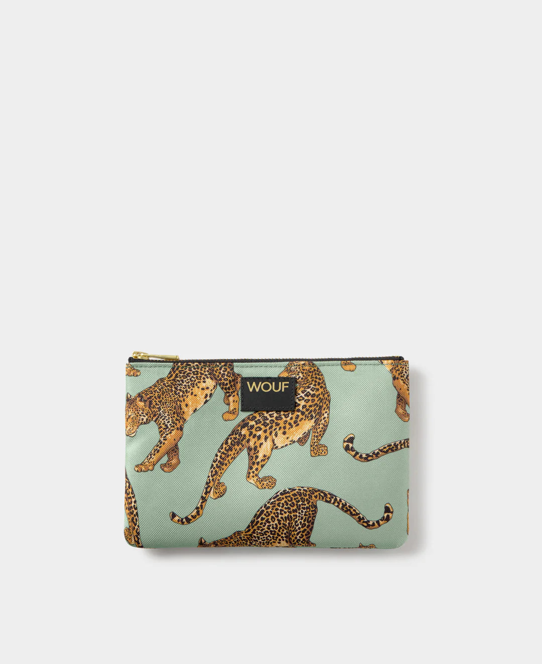 Emerald Leopard Large Portföy Çanta