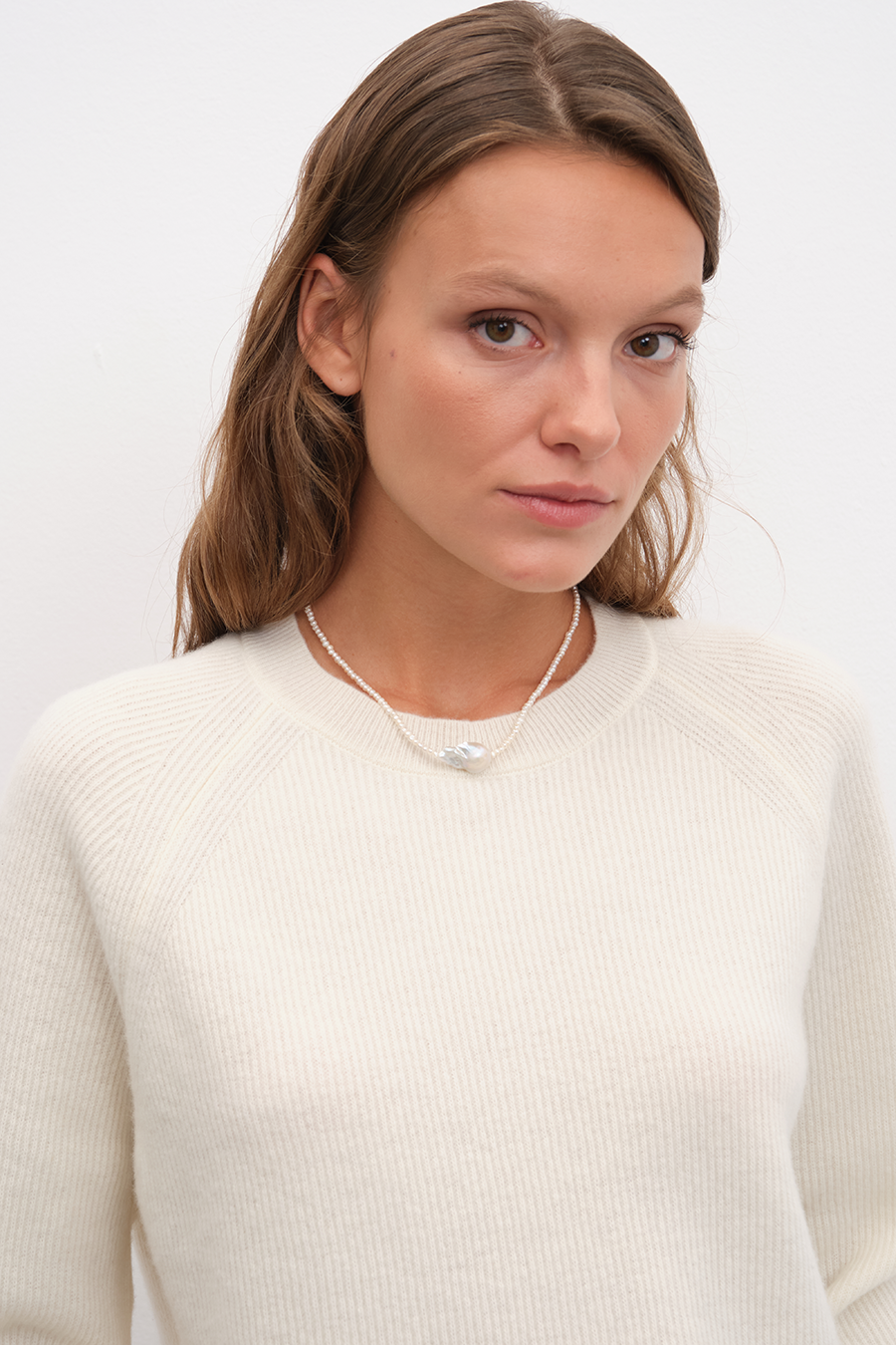 Ribanalı Cashmere Merino Triko