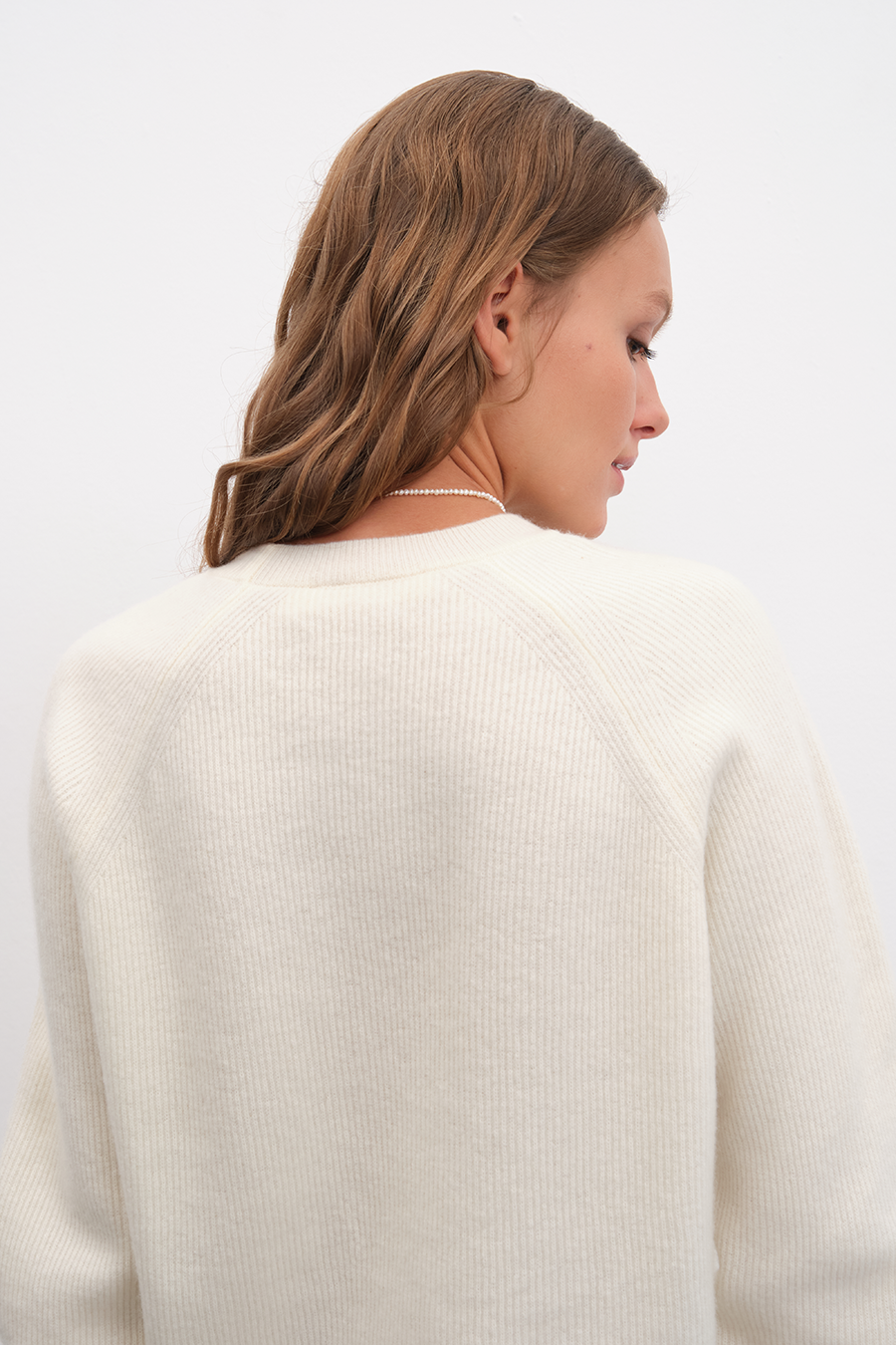 Ribanalı Cashmere Merino Triko