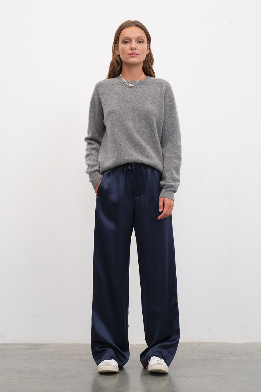 Ribanalı Cashmere Merino Triko