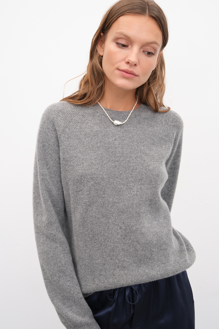 Ribanalı Cashmere Merino Triko