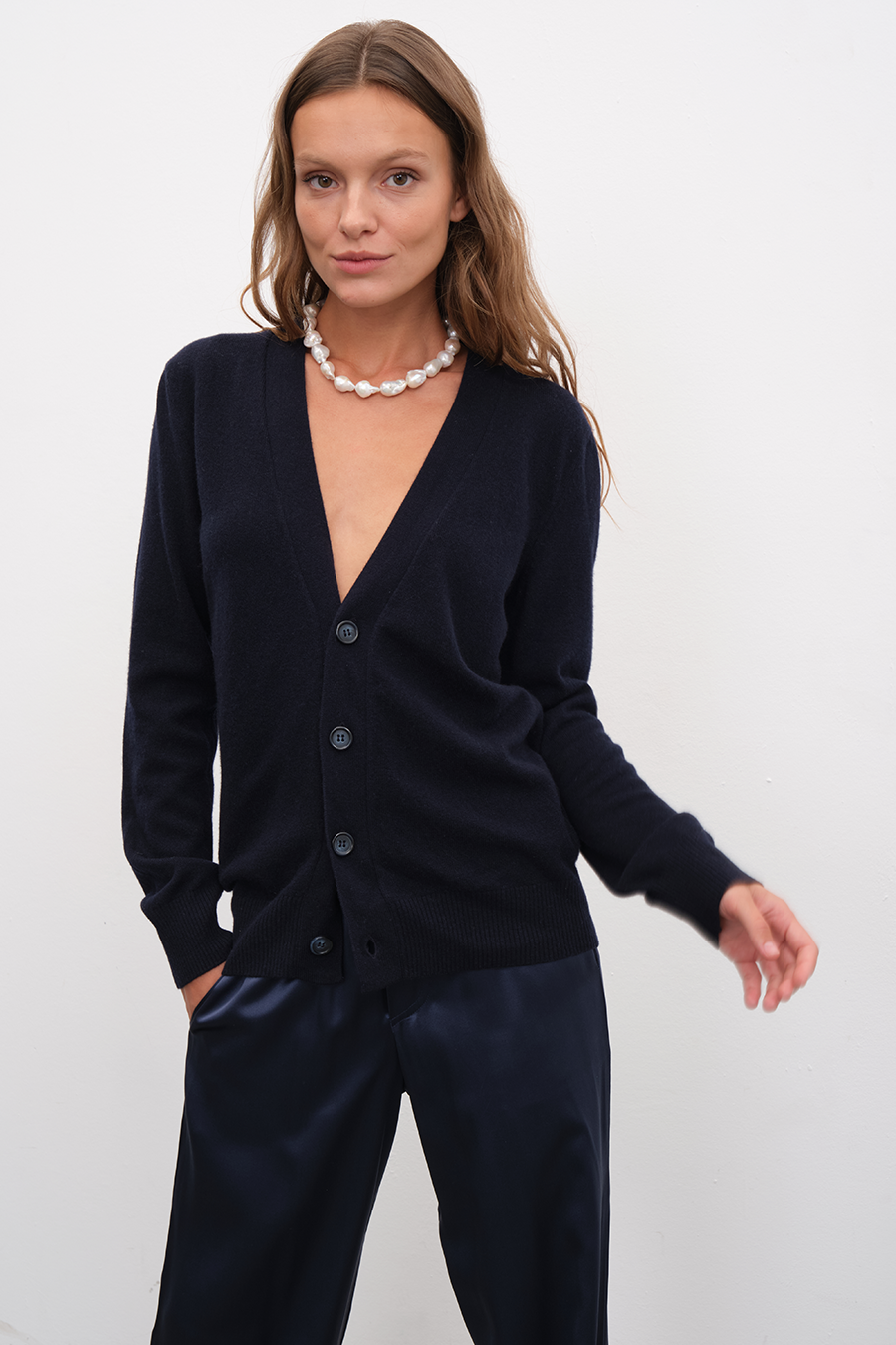 Unisex Cashmere Merino Hırka