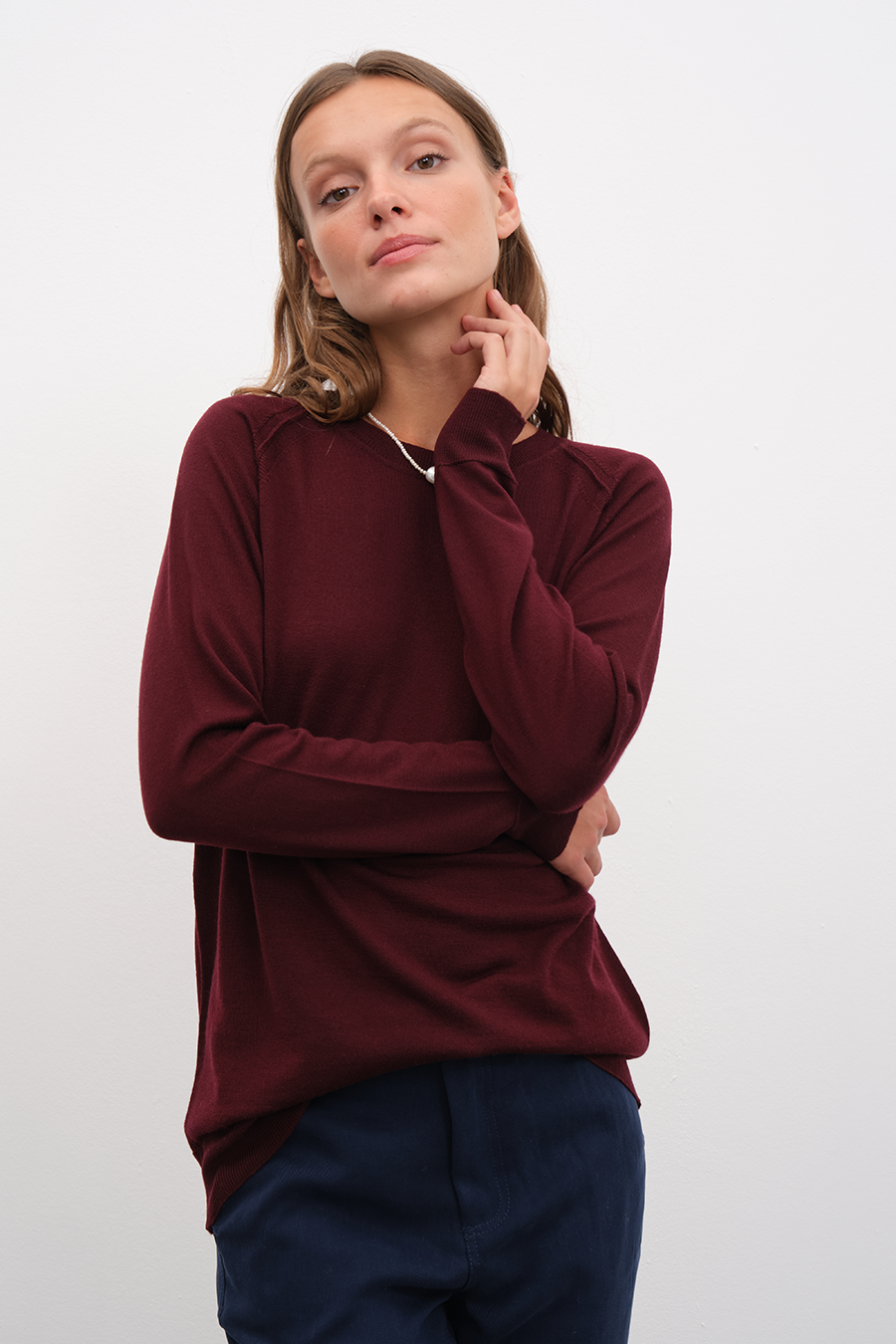 Reglan Kollu Lightweight Cashmere Merino Unisex Triko