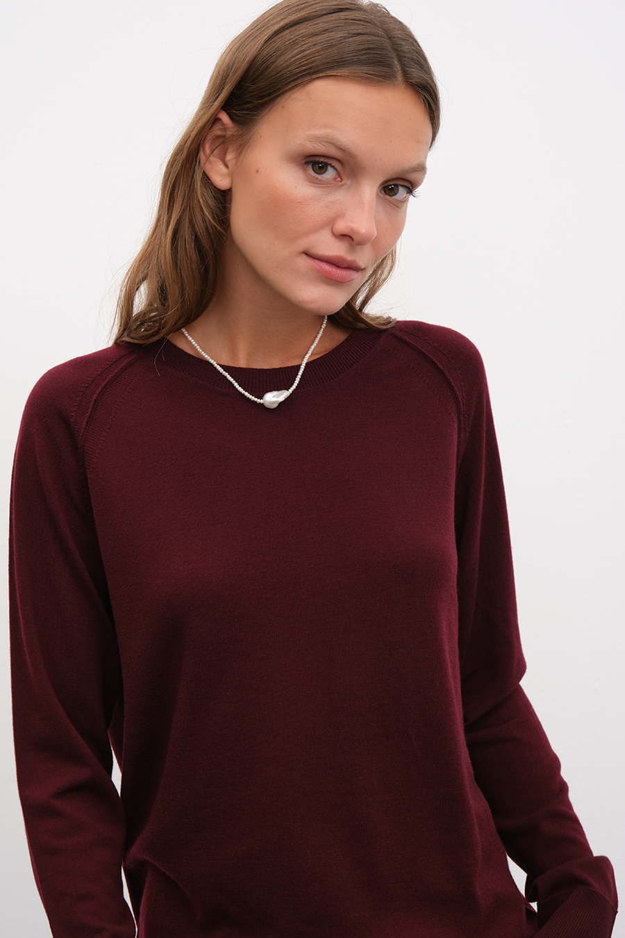Reglan Kollu Lightweight Cashmere Merino Unisex Triko