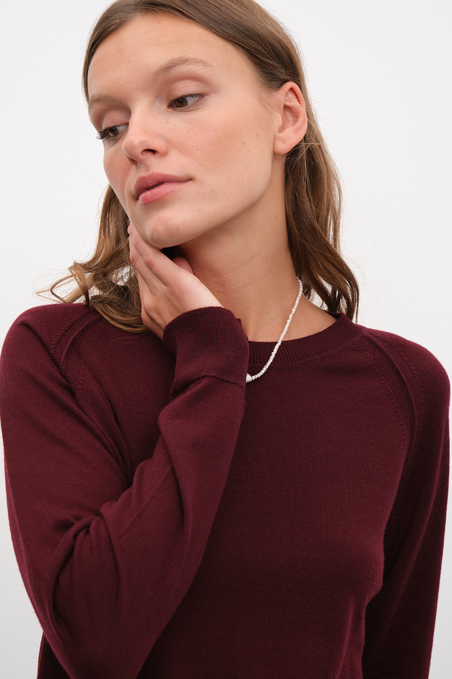 Reglan Kollu Lightweight Cashmere Merino Unisex Triko