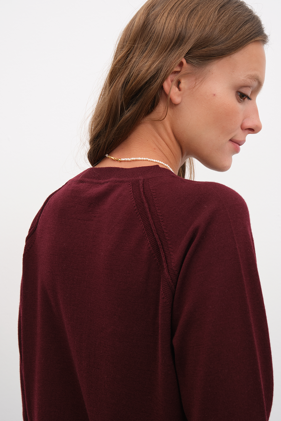 Reglan Kollu Lightweight Cashmere Merino Unisex Triko
