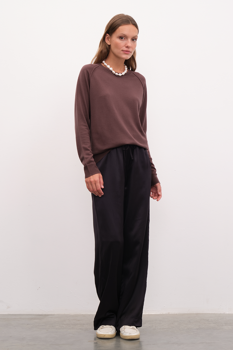 Reglan Kollu Lightweight Cashmere Merino Unisex Triko