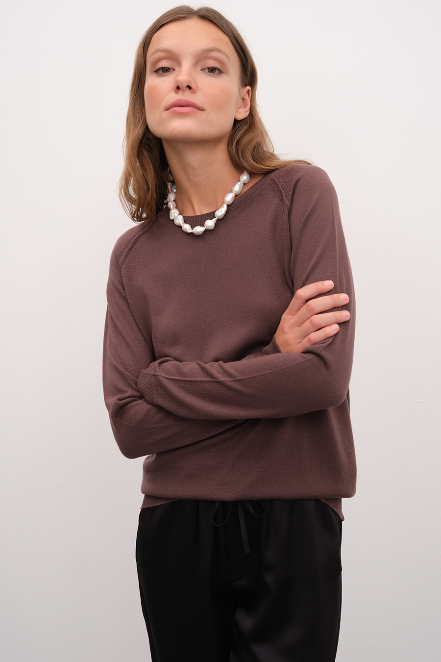 Reglan Kollu Lightweight Cashmere Merino Unisex Triko