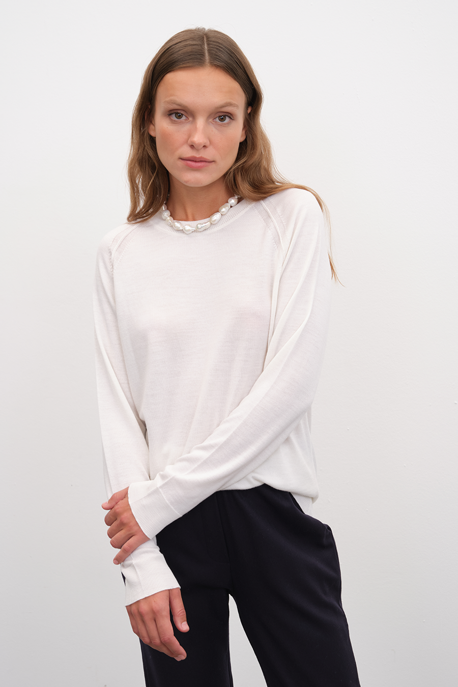 Reglan Kollu Lightweight Cashmere Merino Unisex Triko
