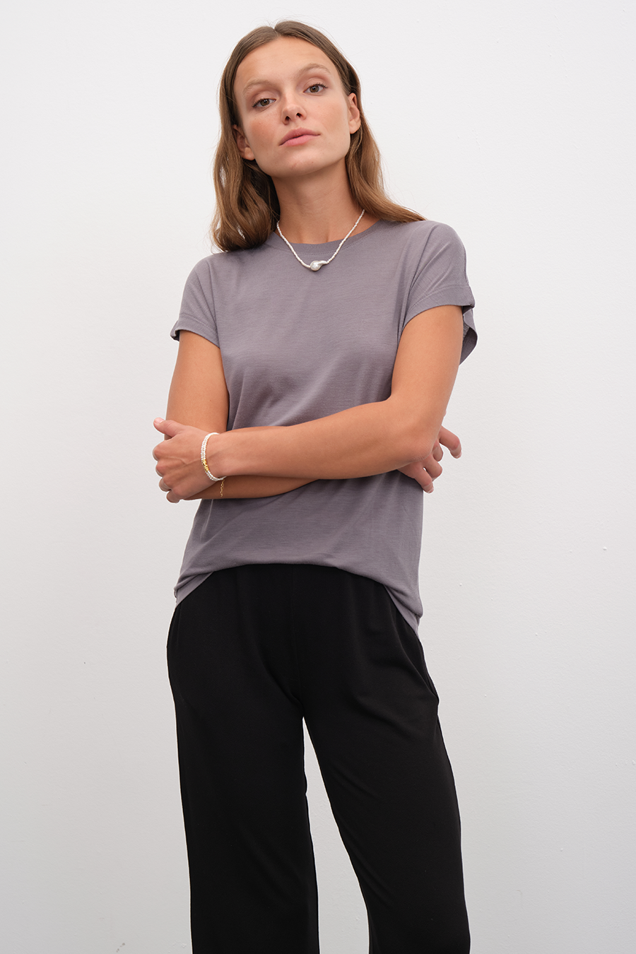 Yarasa Kollu Lyocell T-shirt (TENCEL™)