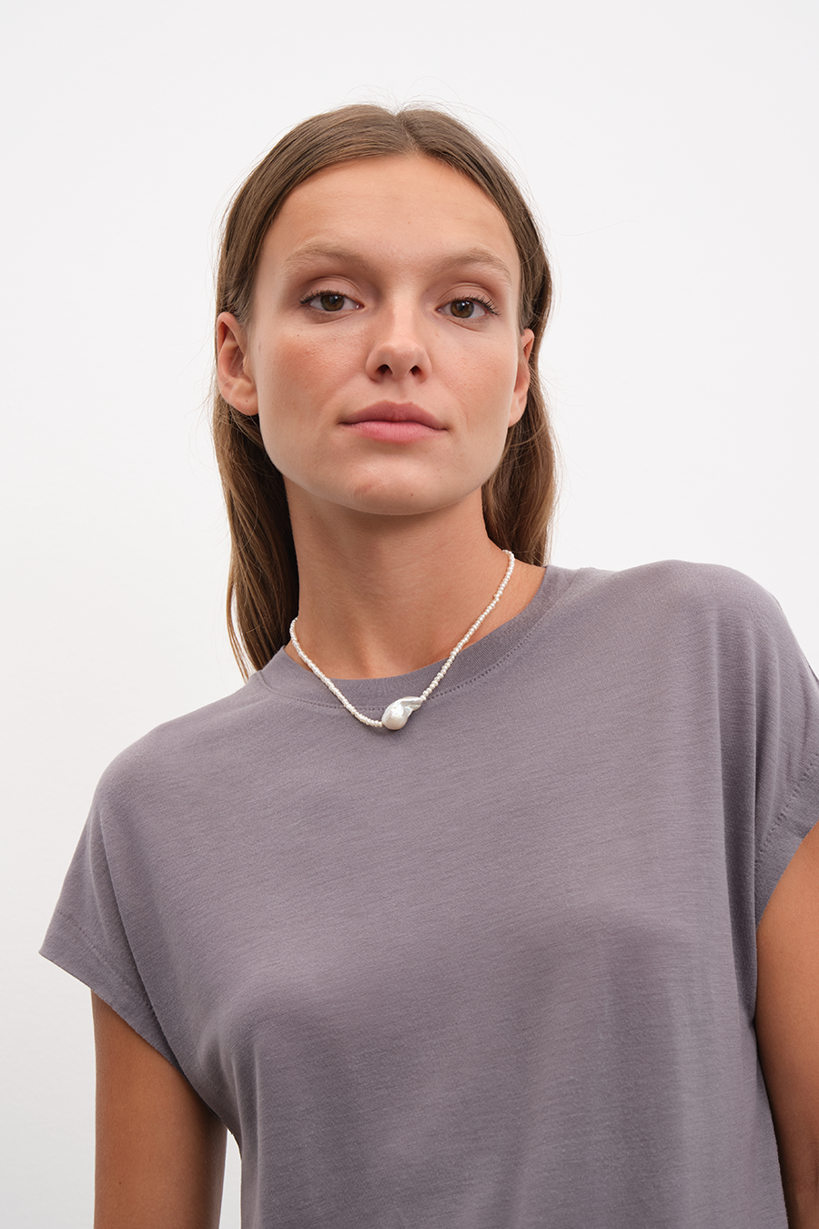 Yarasa Kollu Lyocell T-shirt (TENCEL™)