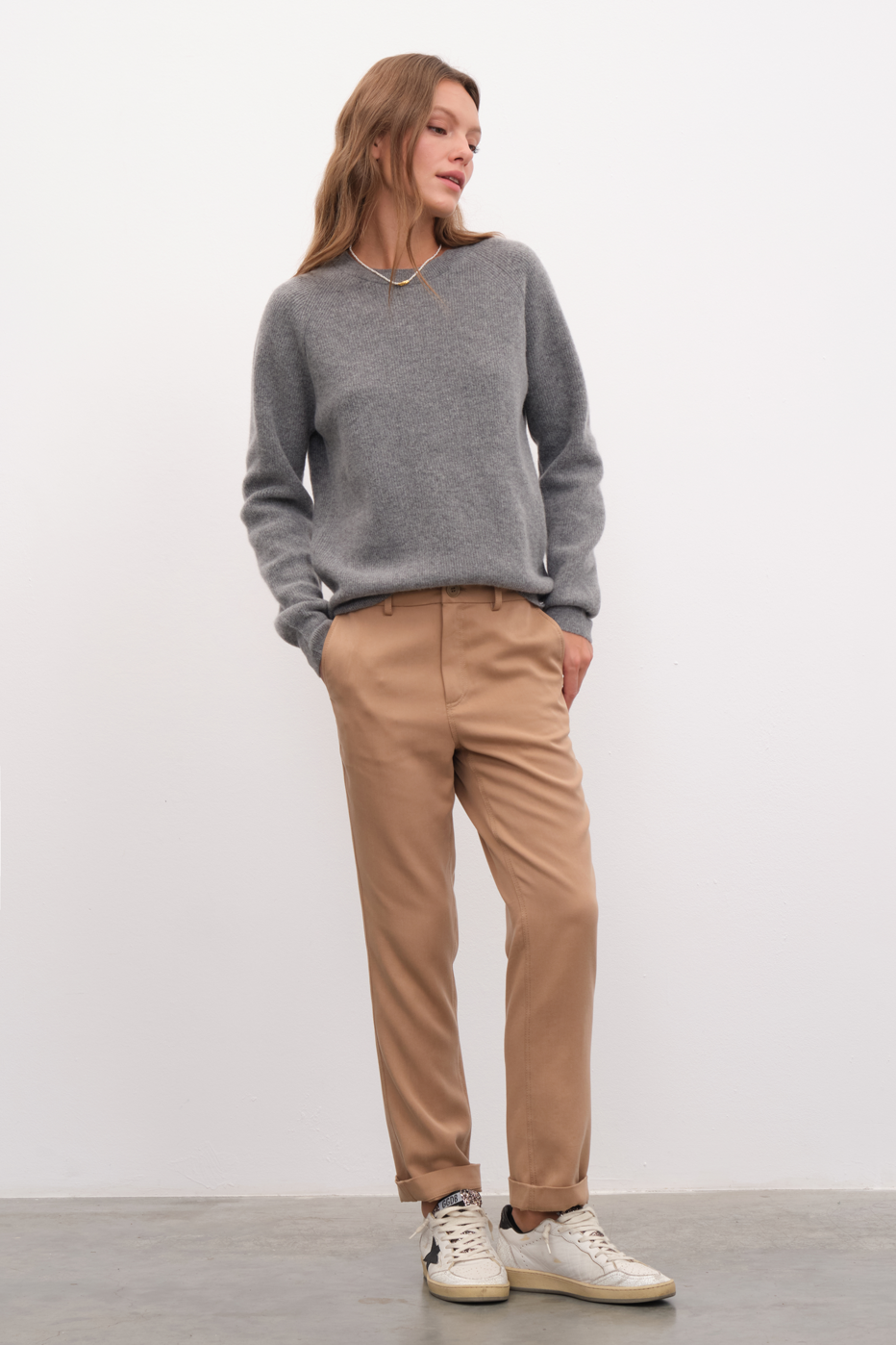 Ribanalı Cashmere Merino Triko