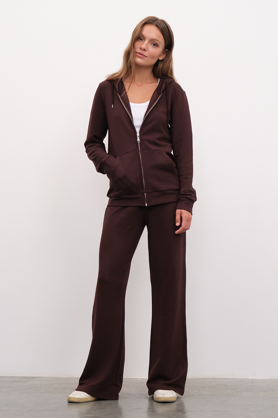 SuperSoft Modal Fleece Bol Paçalı Eşofman Altı