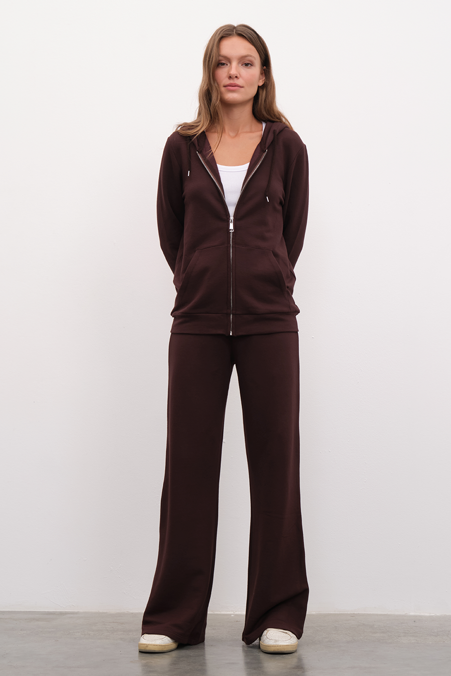SuperSoft Modal Fleece Bol Paçalı Eşofman Altı