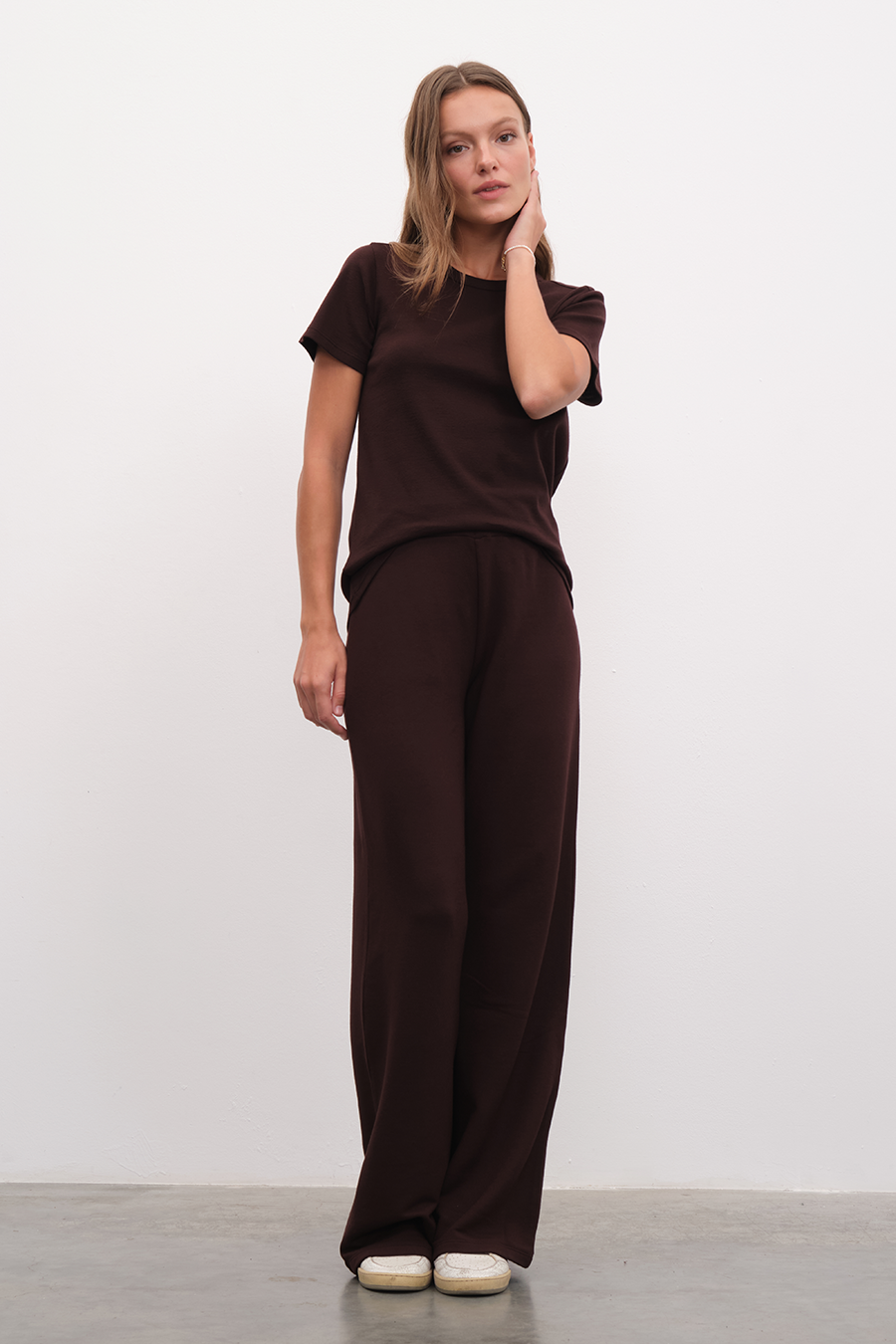 SuperSoft Modal Fleece Bol Paçalı Eşofman Altı