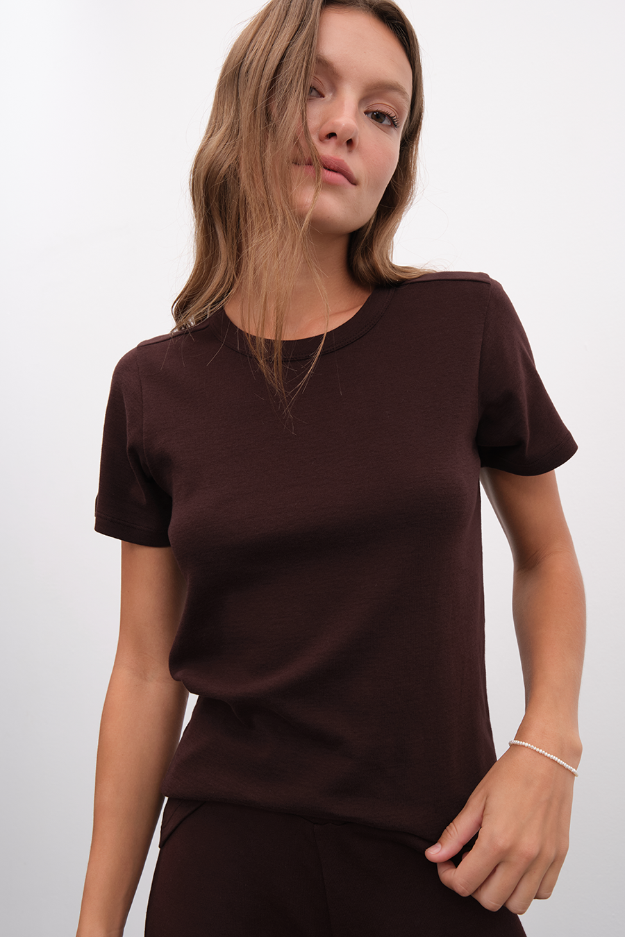 Everyday Cotton Bisiklet Yakalı Fitted T-shirt