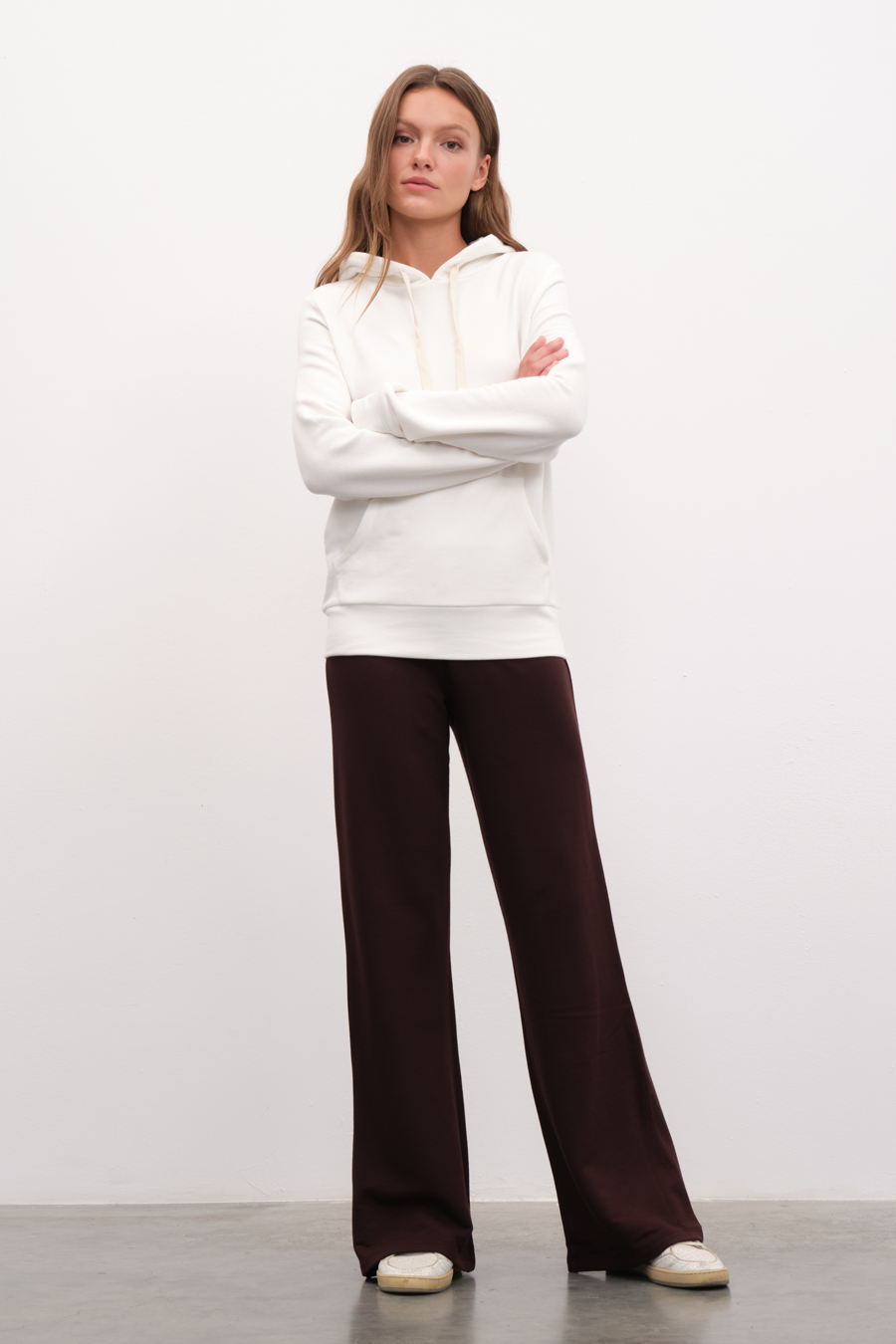 SuperSoft Modal Fleece Bol Paçalı Eşofman Altı
