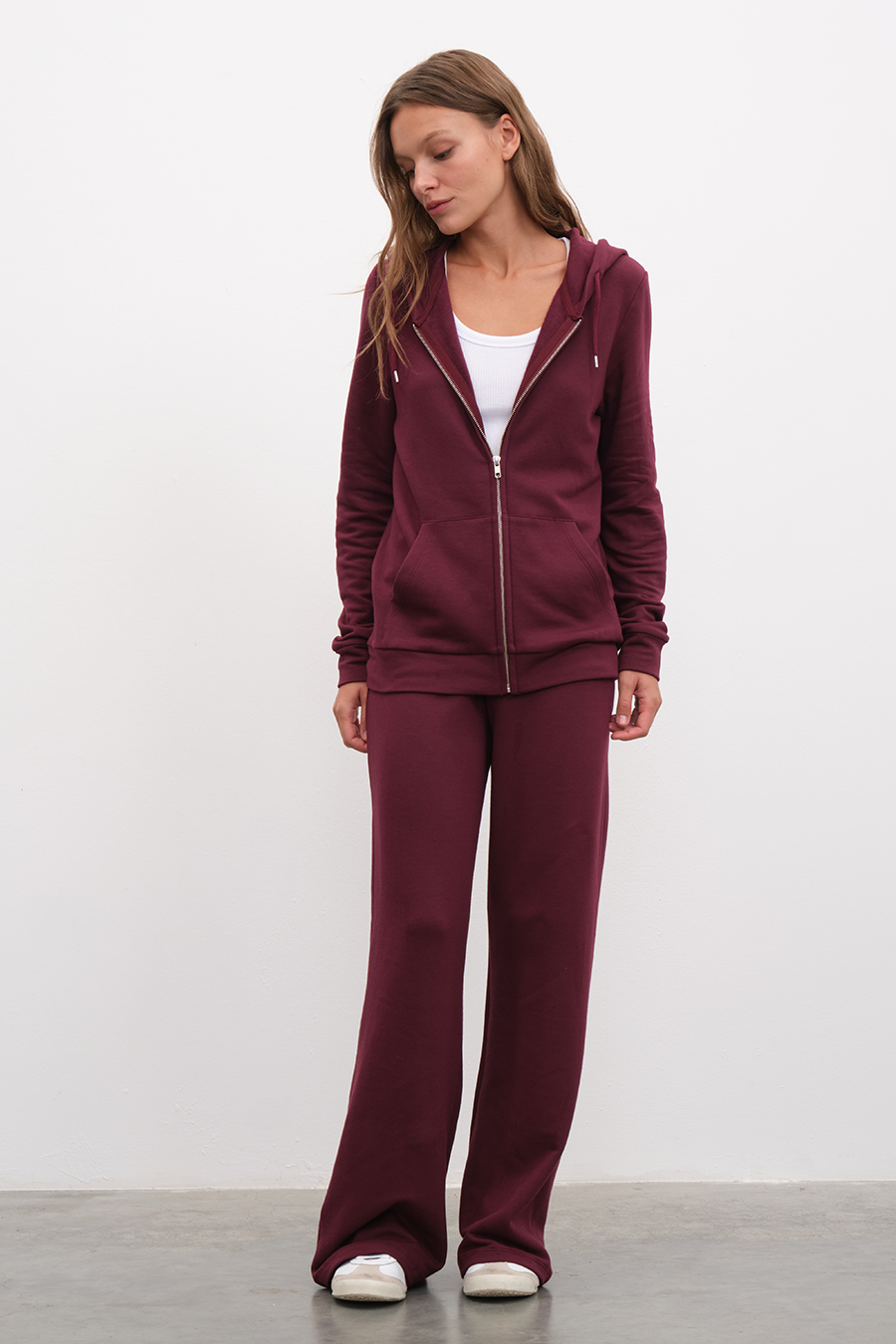 SuperSoft Modal Fleece Bol Paçalı Eşofman Altı