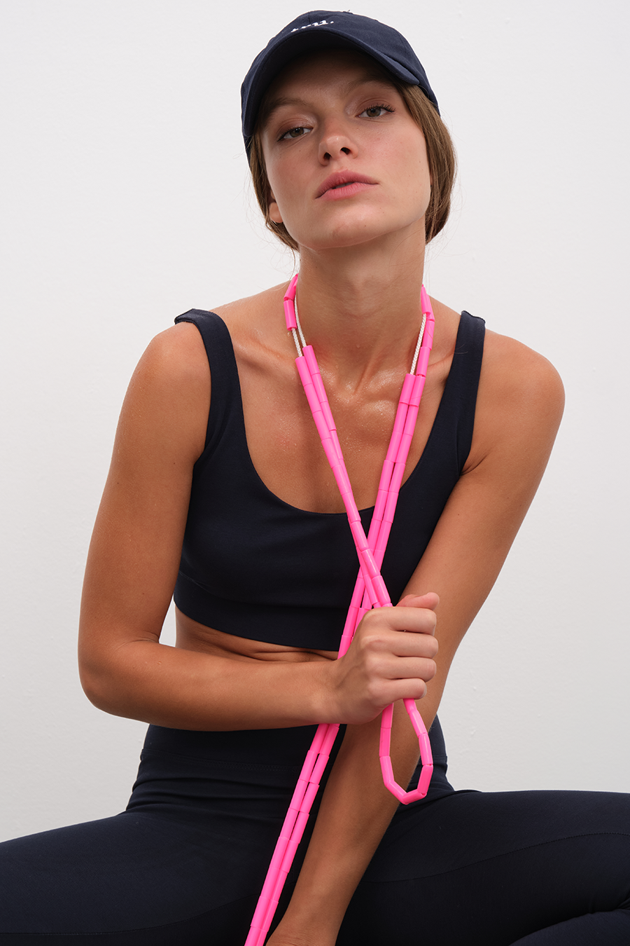 Pima Cotton Micro-Modal Sırt Dekolteli Form-Fitting Bra