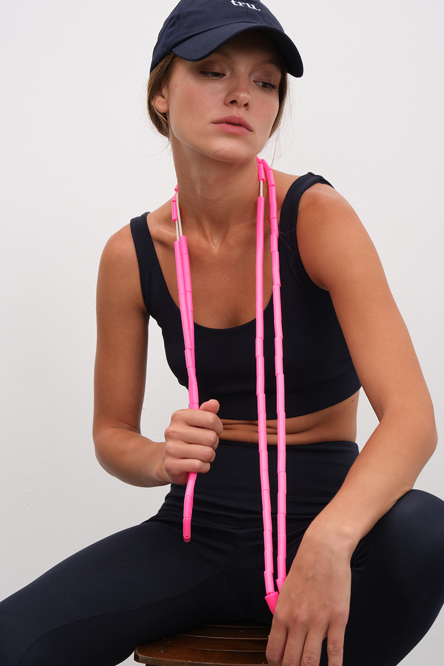 Pima Cotton Micro-Modal Sırt Dekolteli Form-Fitting Bra