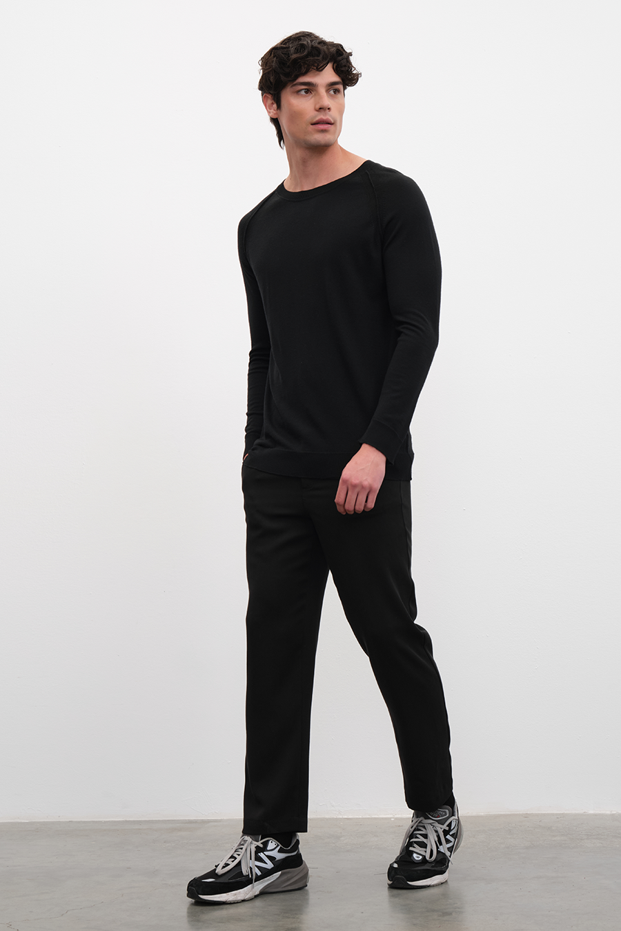 Reglan Kollu Lightweight Cashmere Merino Unisex Triko