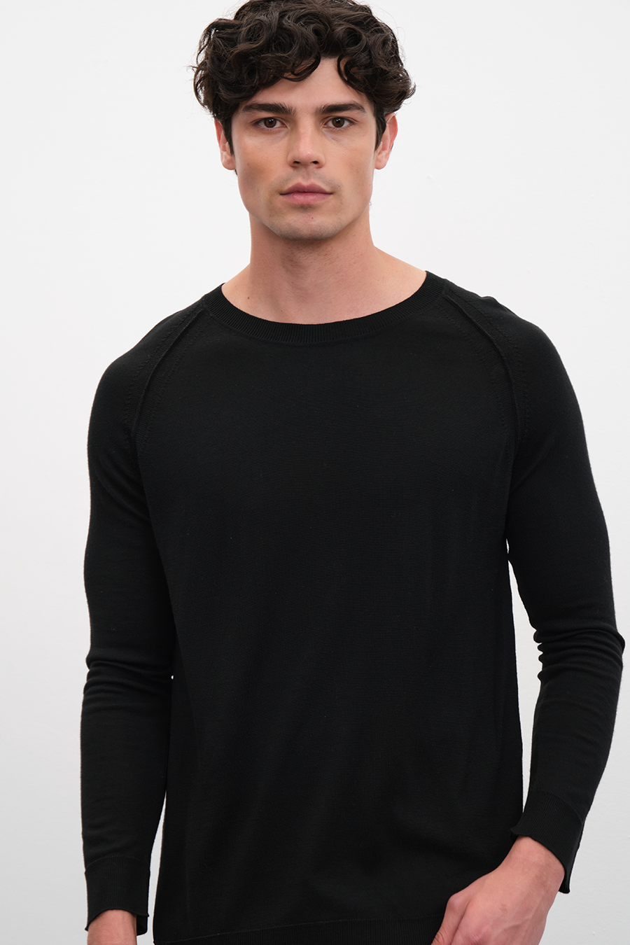 Reglan Kollu Lightweight Cashmere Merino Unisex Triko