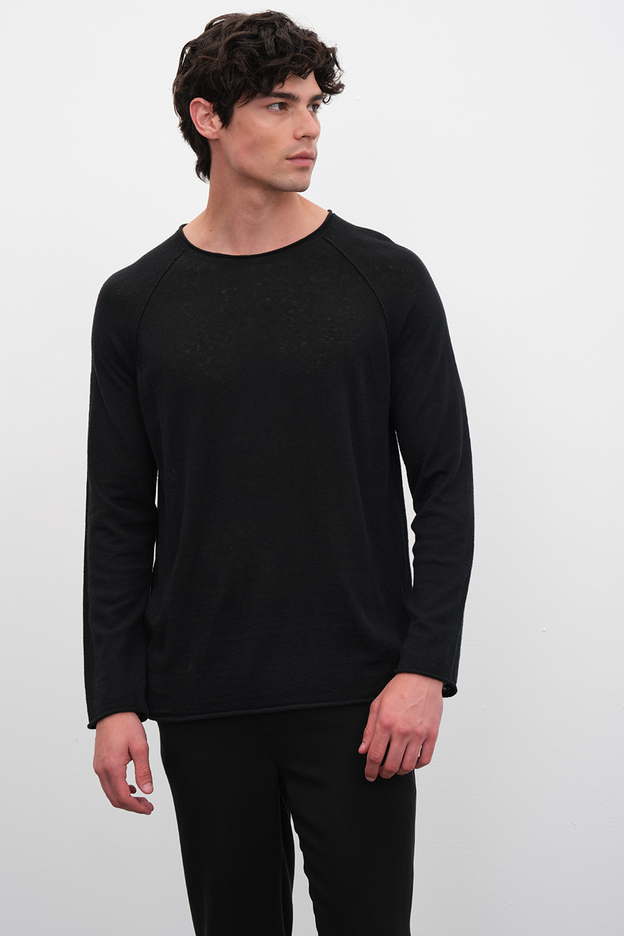 Reglan Kollu Cotton Linen Lightweight Unisex Triko
