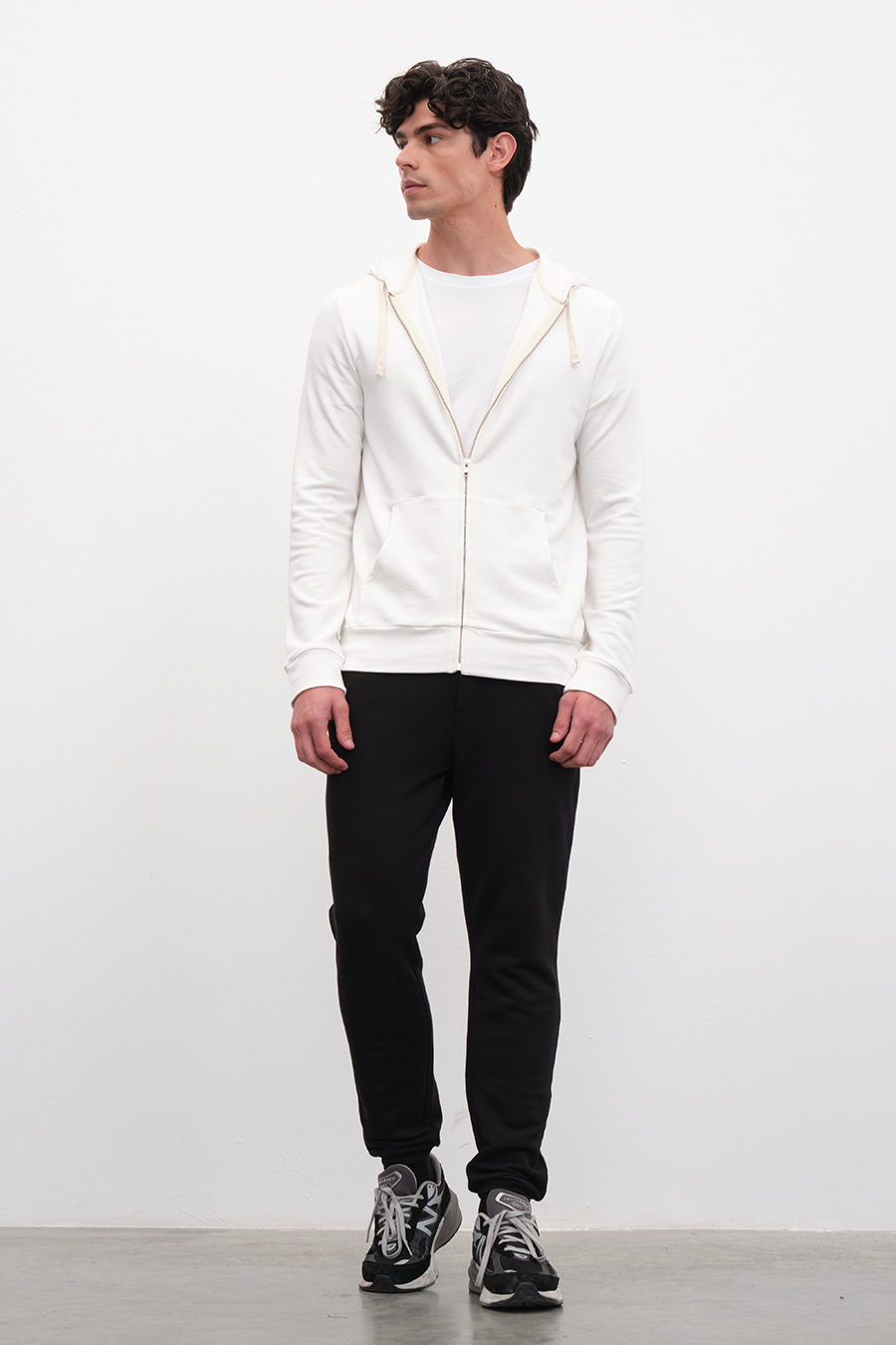 FeatherSoft Fermuarlı Lightweight Unisex Hoodie