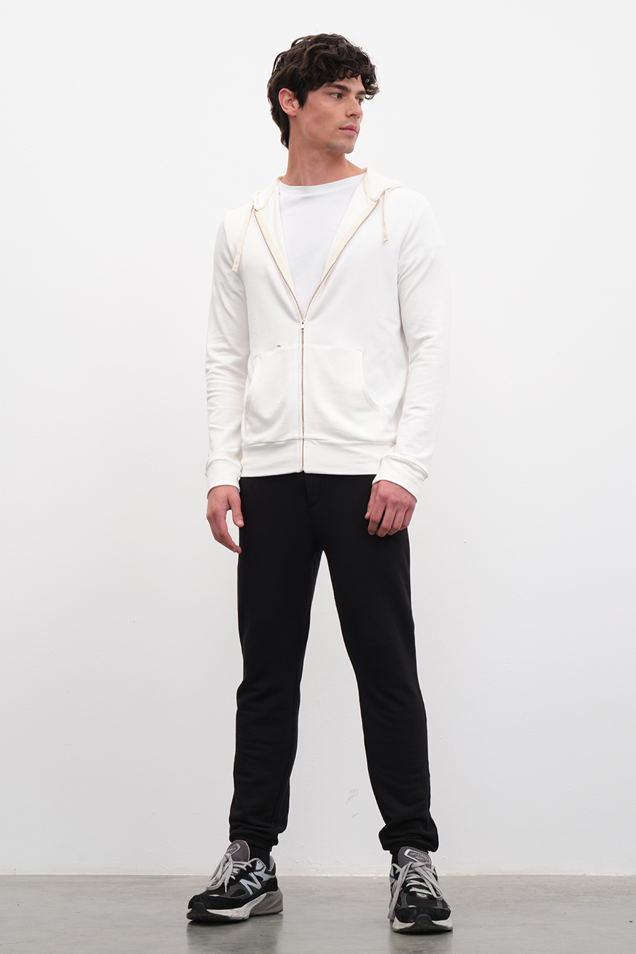 FeatherSoft Fermuarlı Lightweight Unisex Hoodie