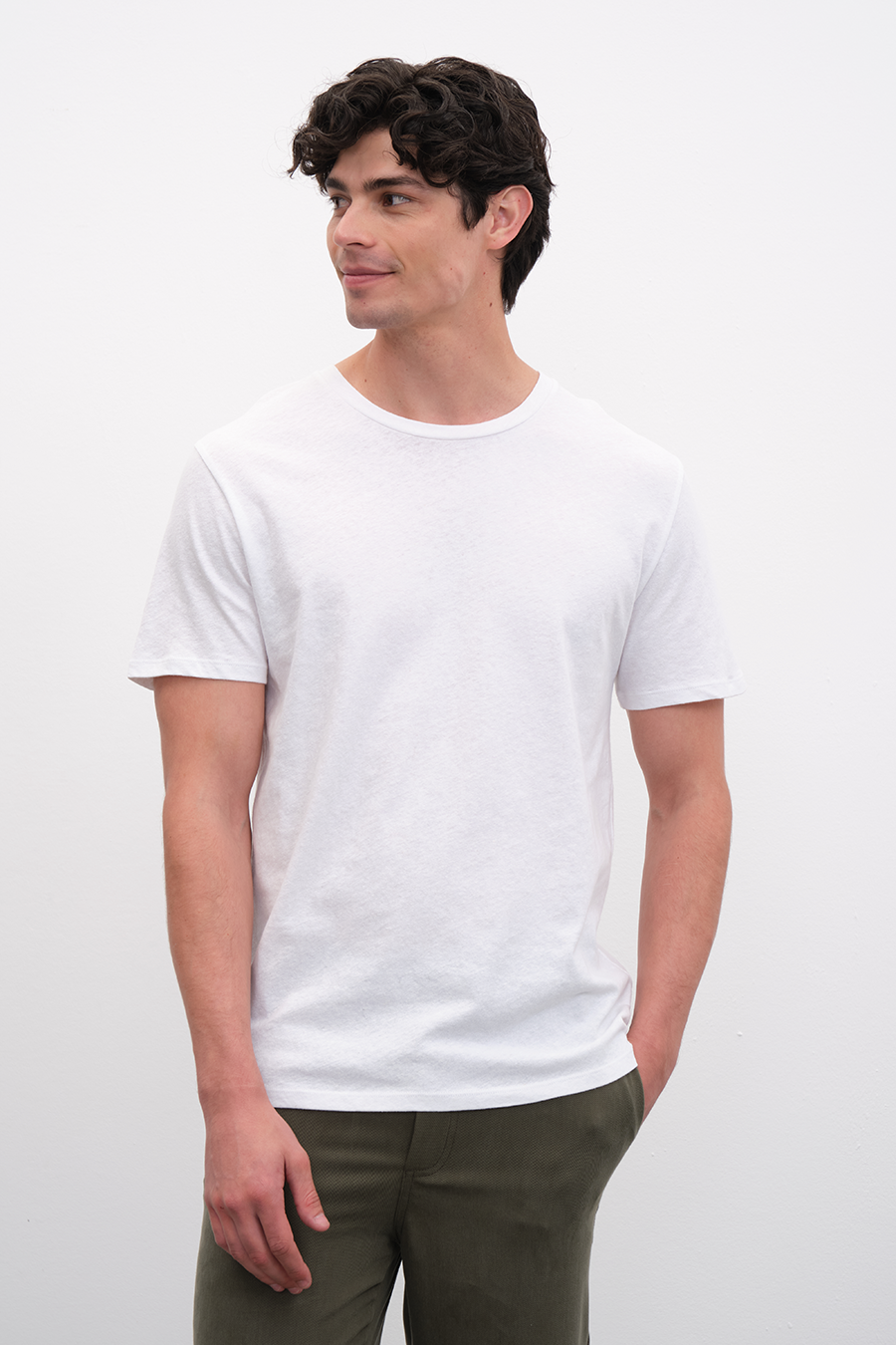 Cotton Linen Unisex T-shirt