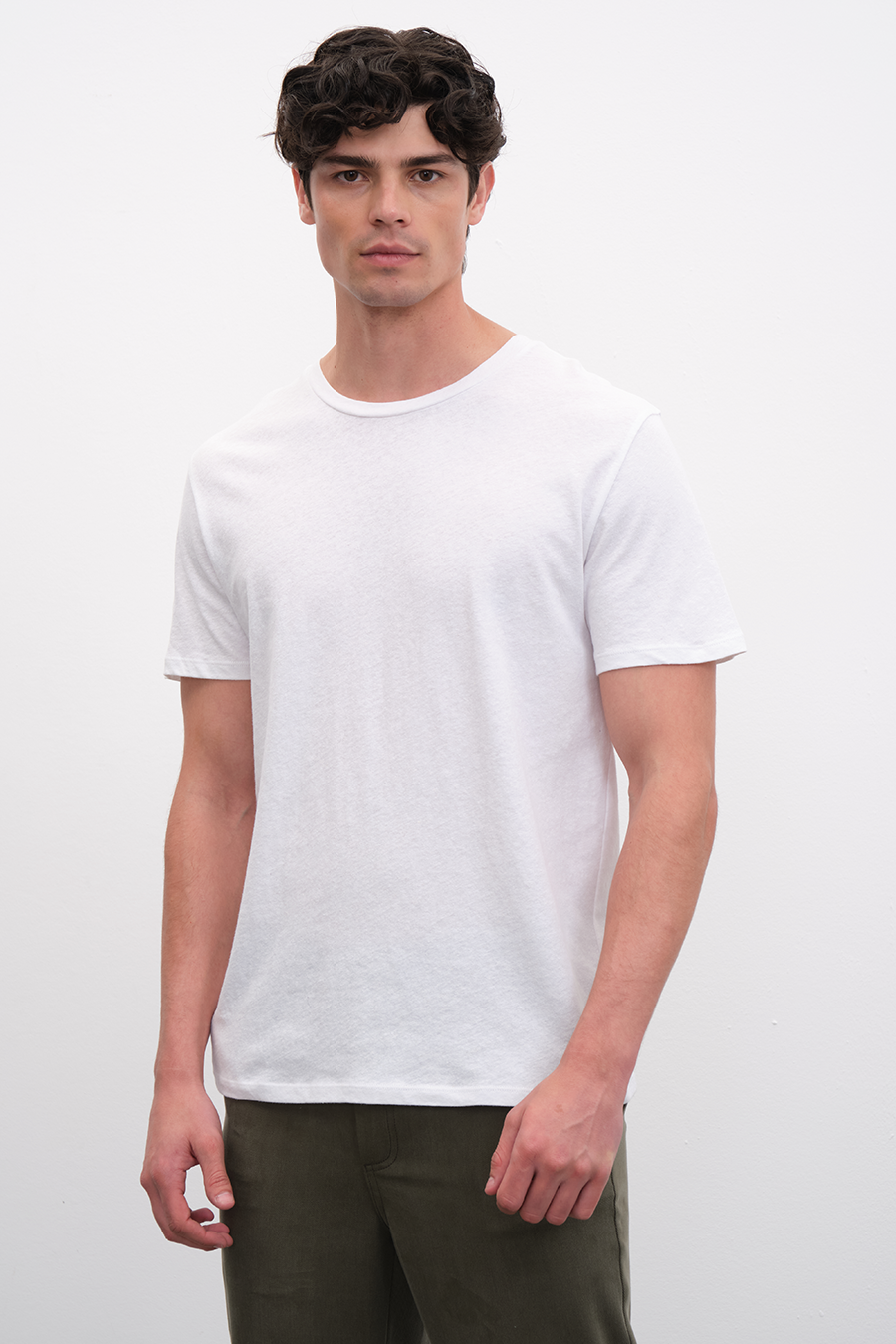 Cotton Linen Unisex T-shirt