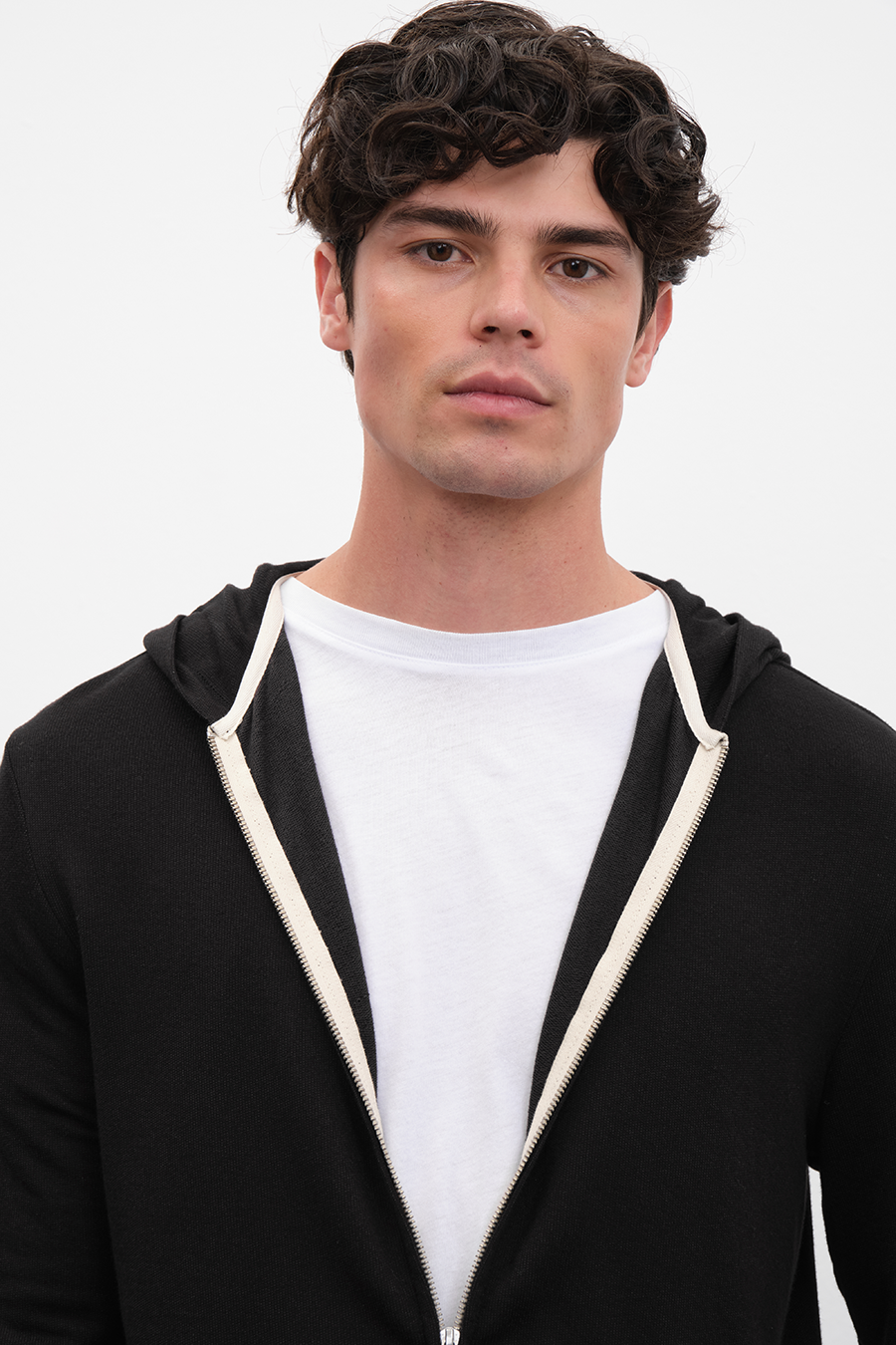FeatherSoft Fermuarlı Lightweight Unisex Hoodie