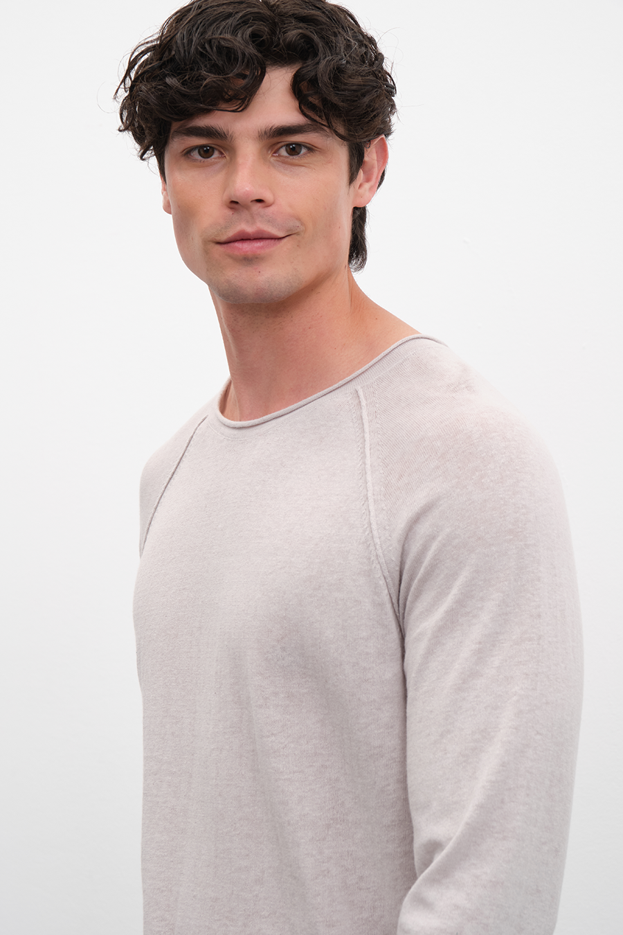 Reglan Kollu Cotton Linen Lightweight Unisex Triko