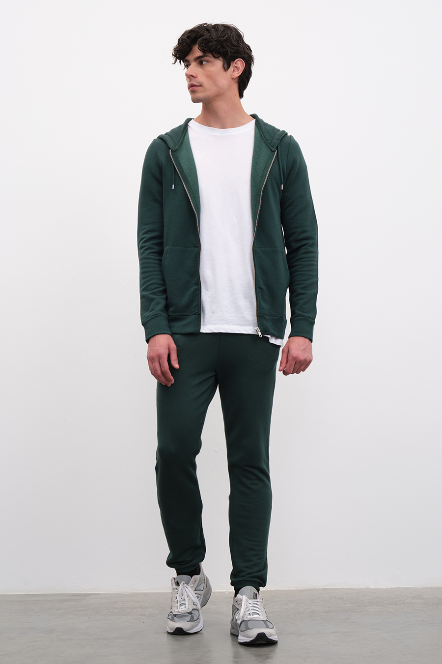 SuperSoft Modal Fleece Fermuarlı Unisex Hoodie