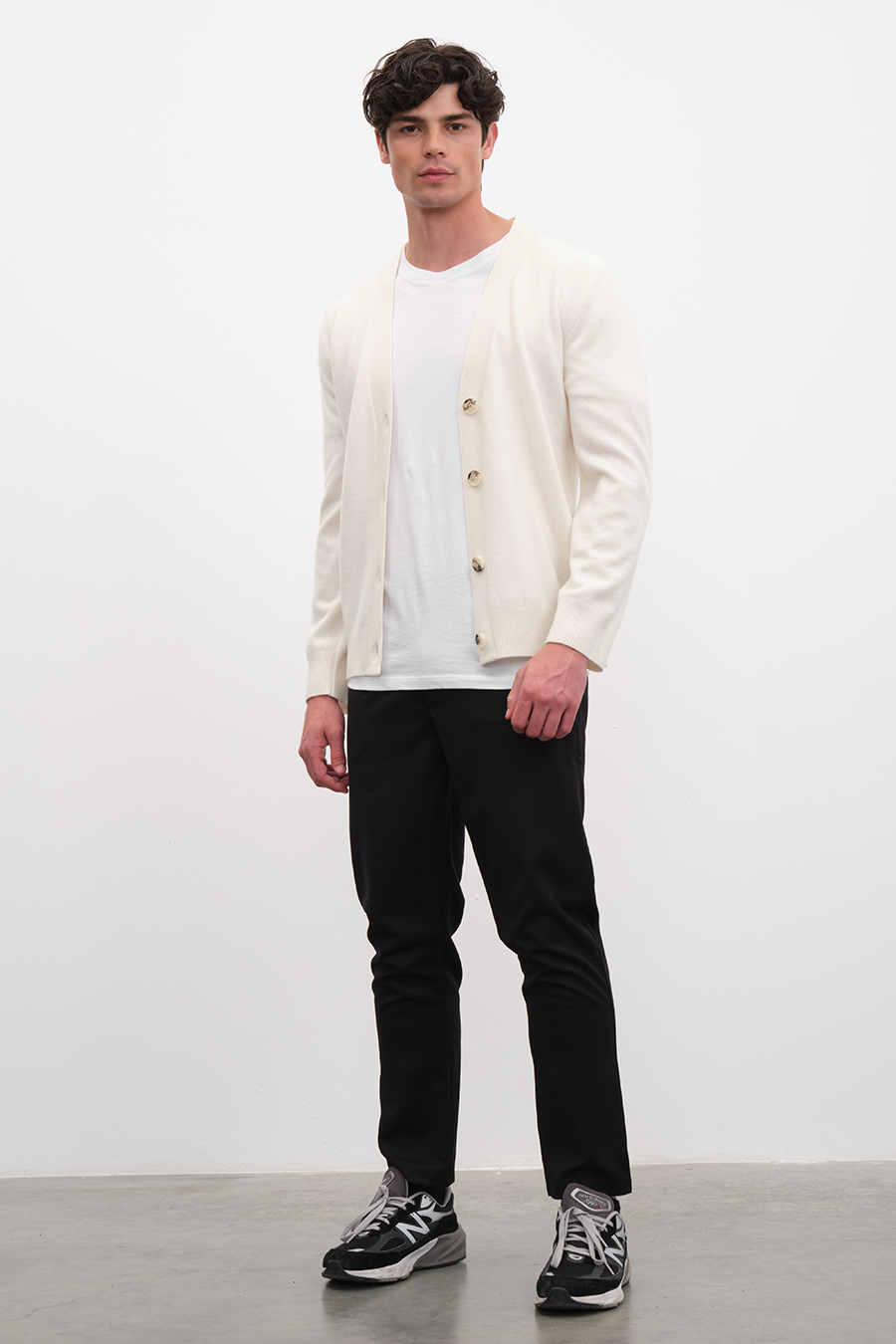 Pull-On Yün Kumaş Pantolon