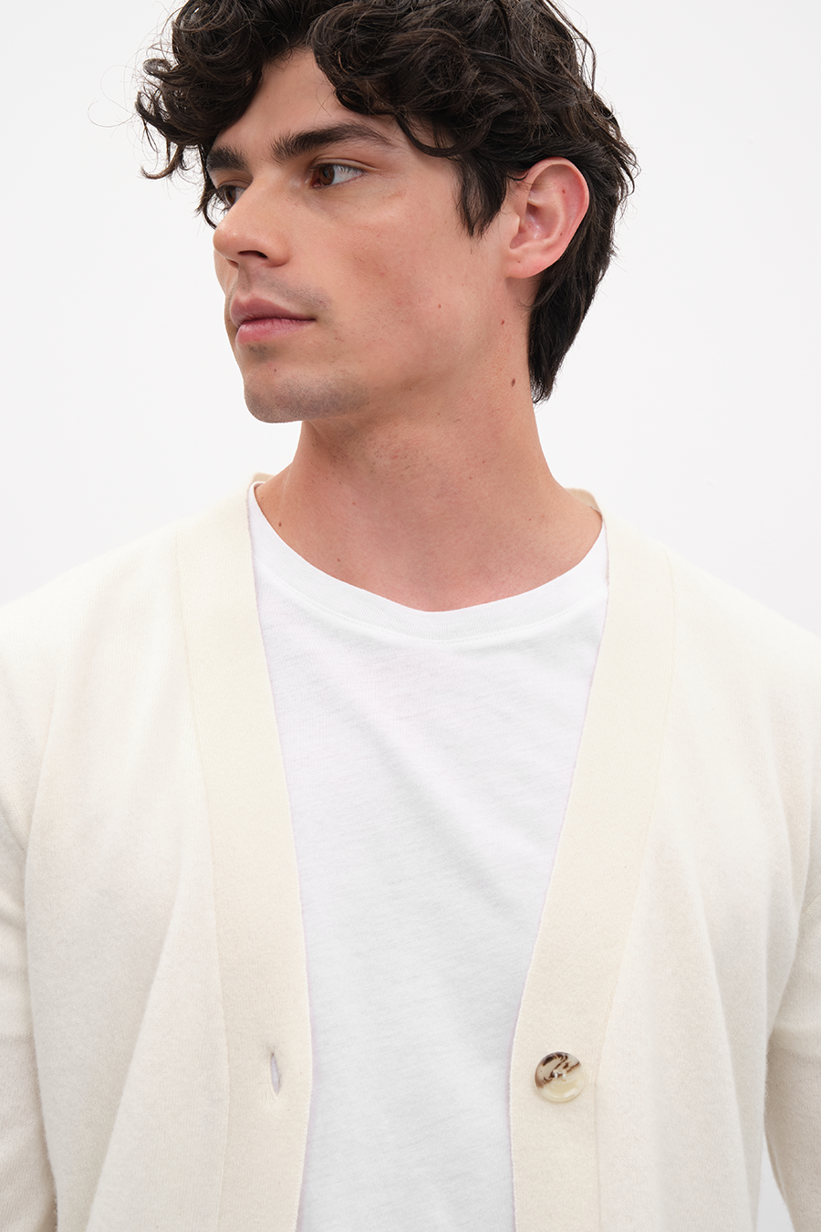 Unisex Cashmere Merino Hırka