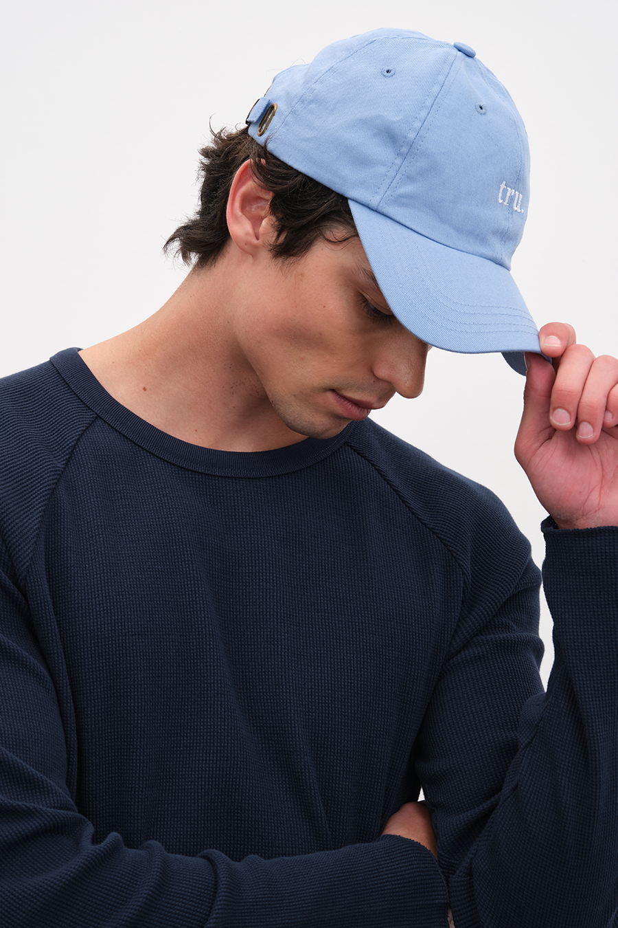 Waffle Cotton Reglan Kollu T-shirt/Sweatshirt