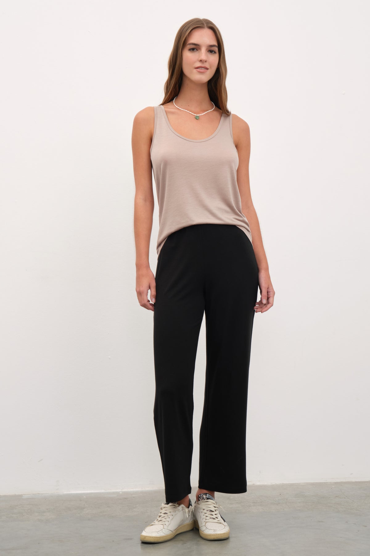 Featherweight Sırt Dekolteli Lyocell Atlet (TENCEL™)