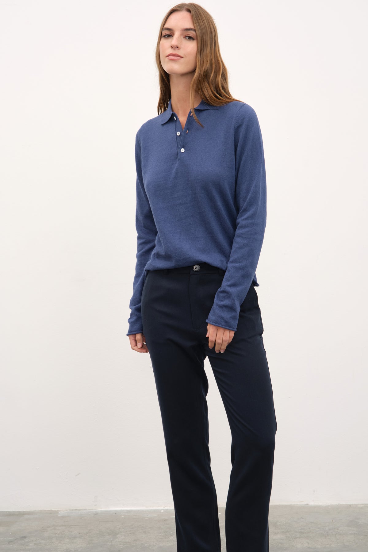 Polo Yakalı Cotton Linen Lightweight Unisex Triko