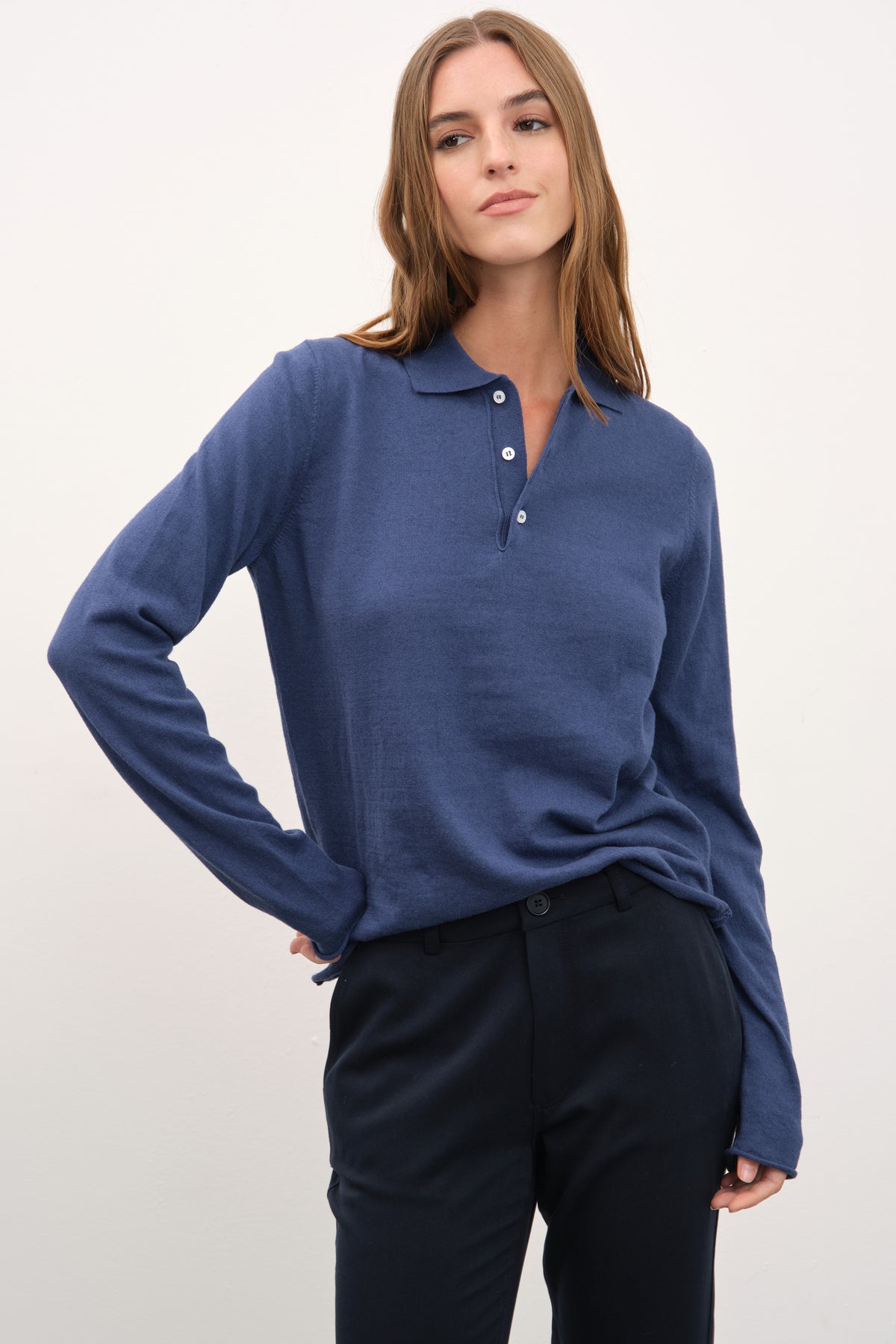 Polo Yakalı Cotton Linen Lightweight Unisex Triko