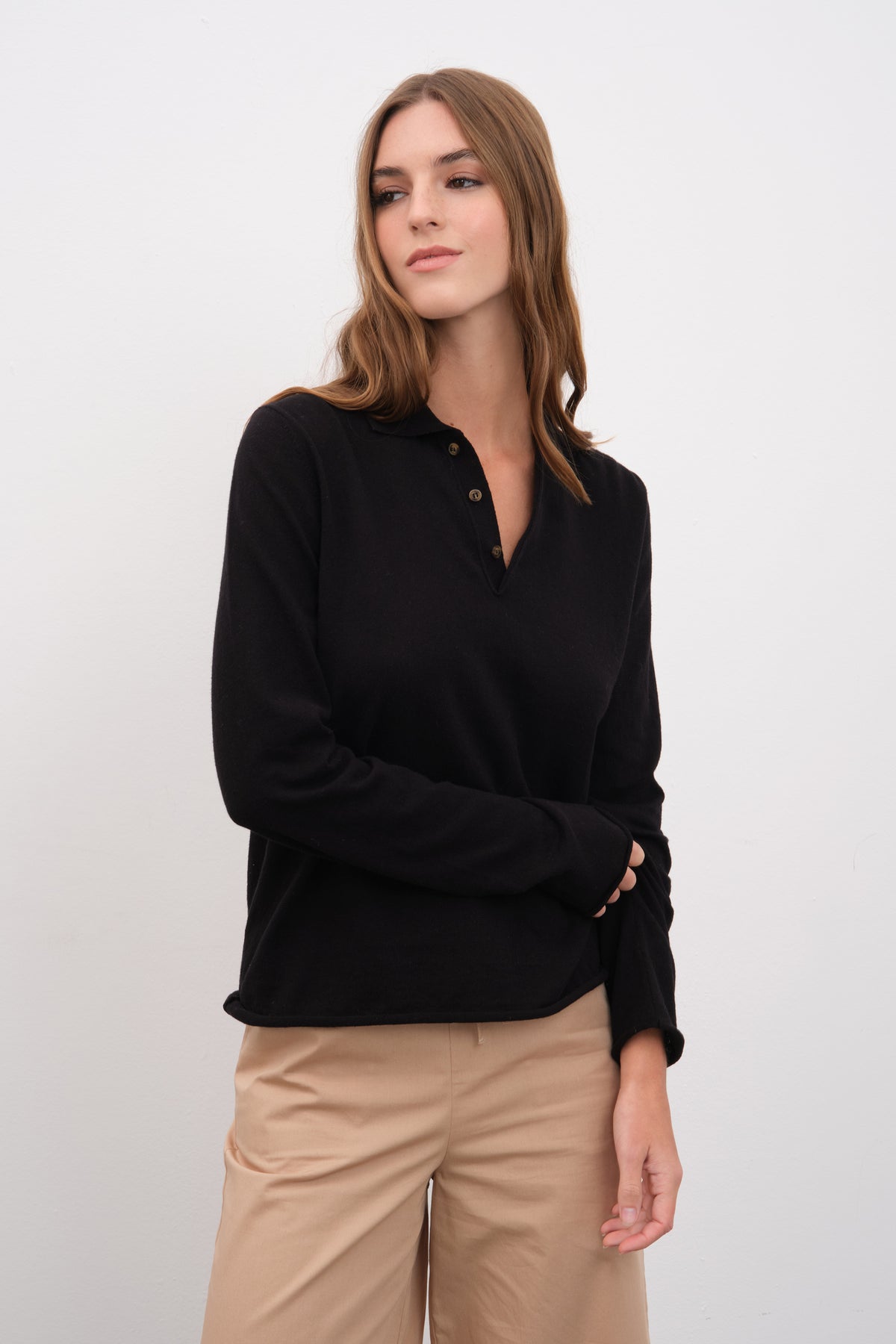 Polo Yakalı Cotton Linen Lightweight Unisex Triko