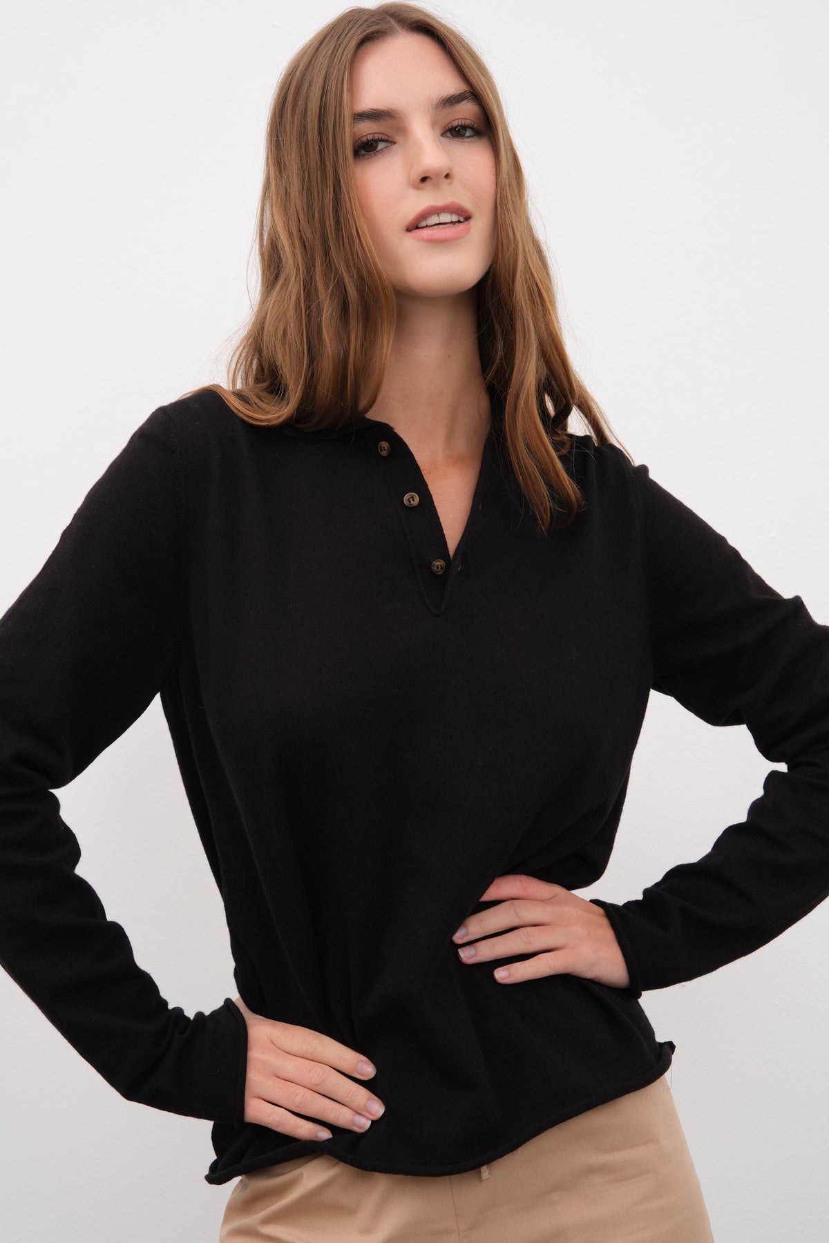 Polo Yakalı Cotton Linen Lightweight Unisex Triko
