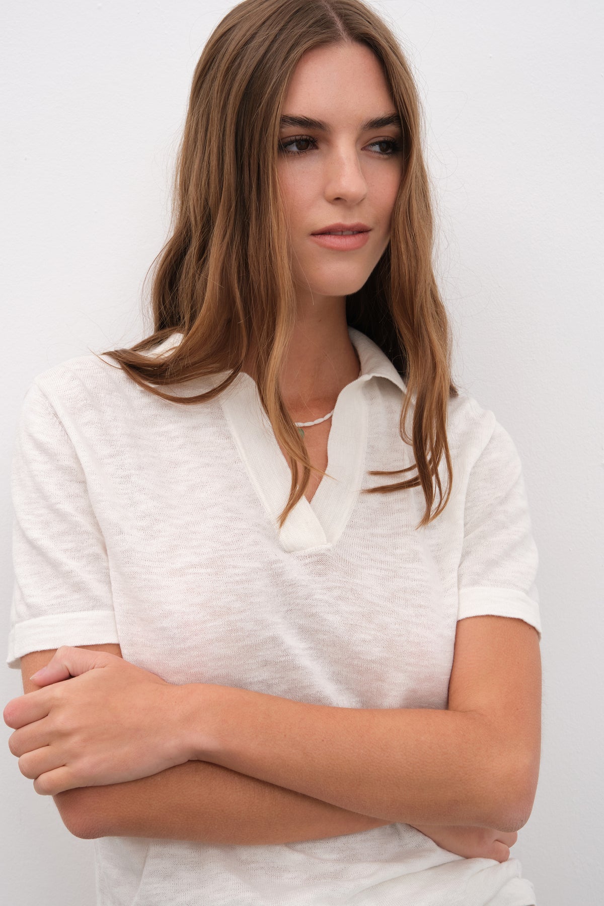 Polo Yakalı Flamlı Cotton Unisex Triko T-shirt